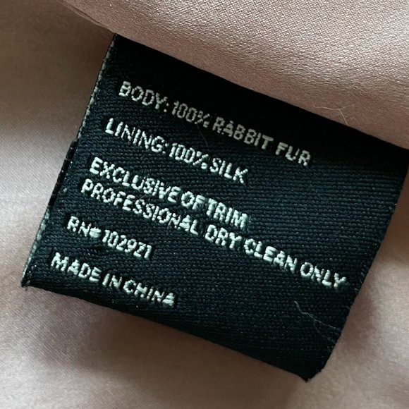 Vintage Development Phillip Lim Rabbit Fur Coat - Picture 12 of 13